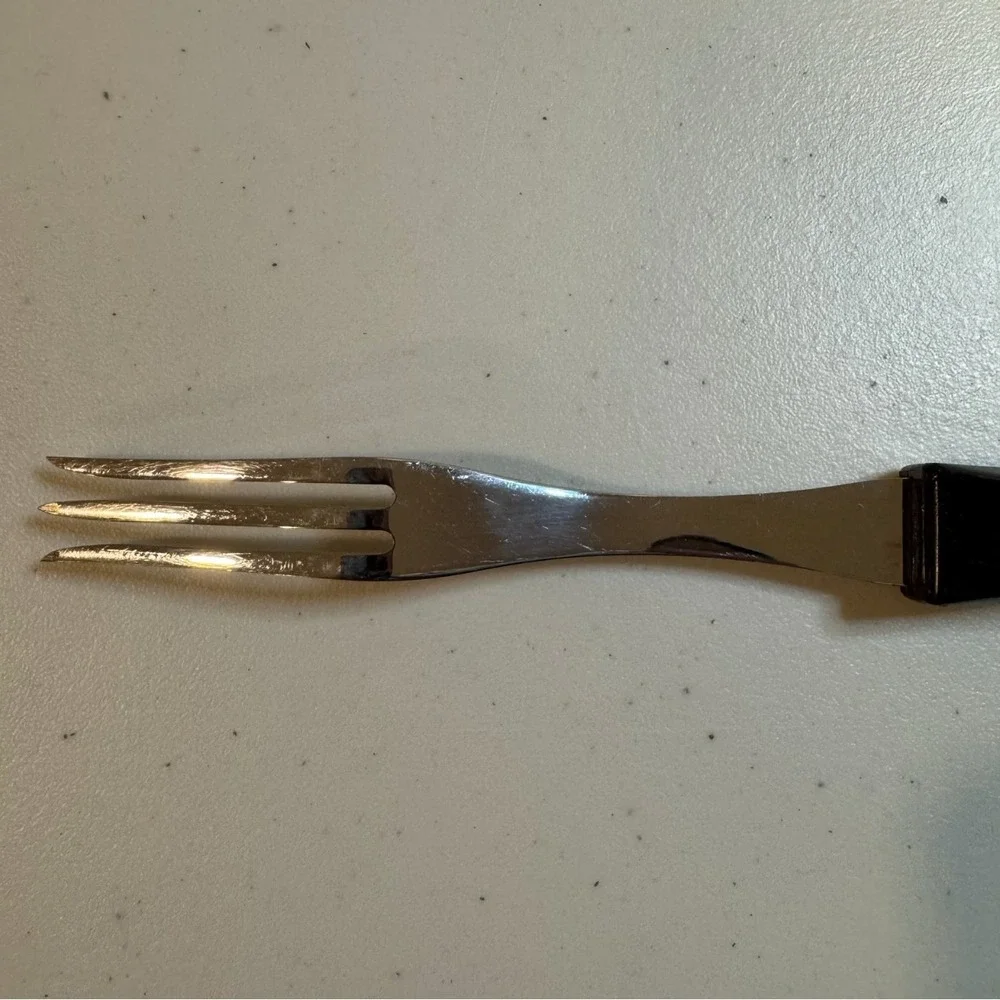 Cutco Turning Fork‎ 1726 Carving Serving Three Prong BBQ Cooking Kitchen Utensil